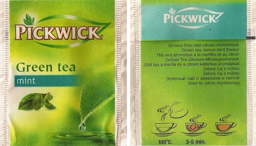 Pickwick - Green tea - Mint (2)
