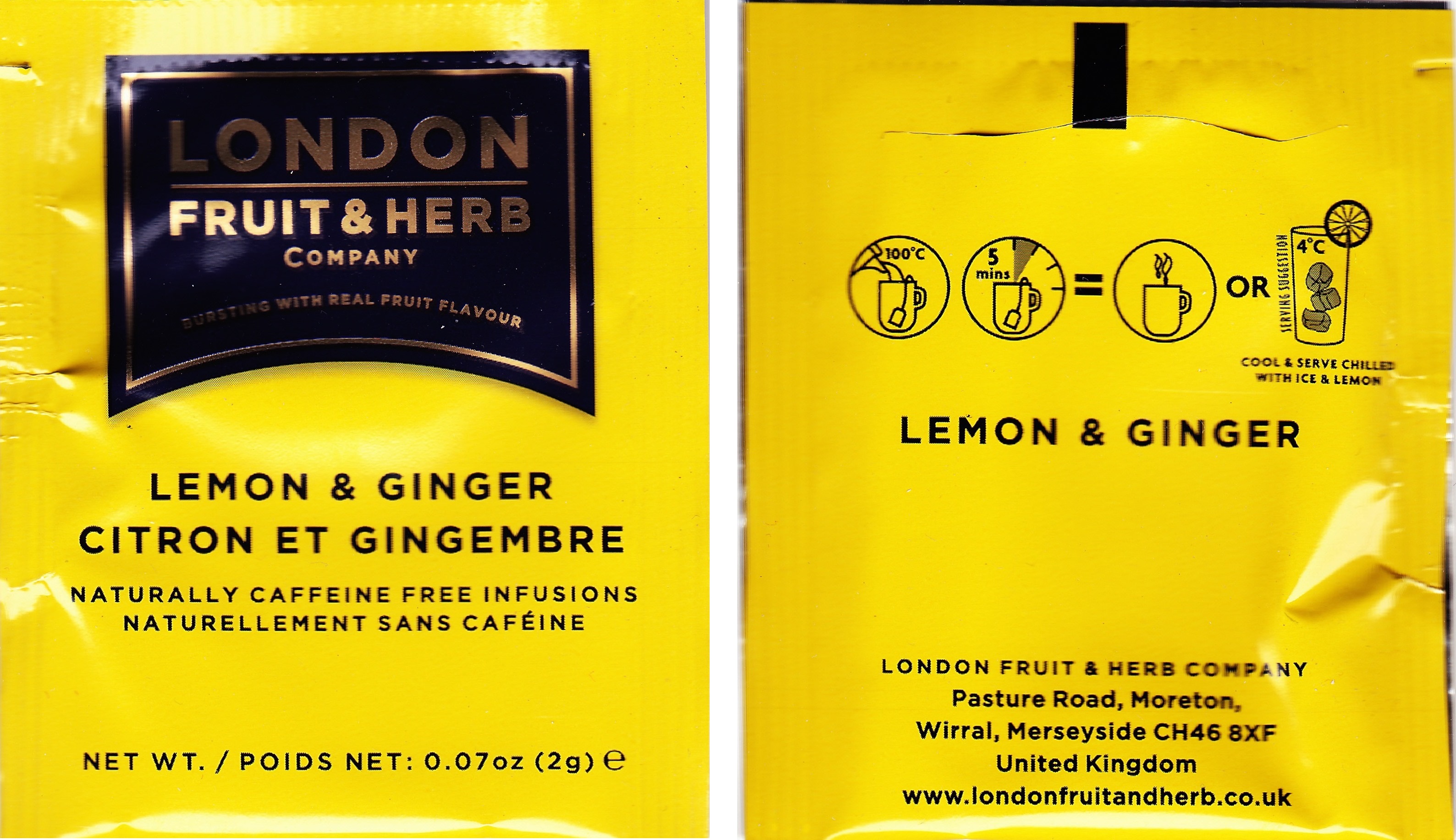 London - Lemon, Ginger