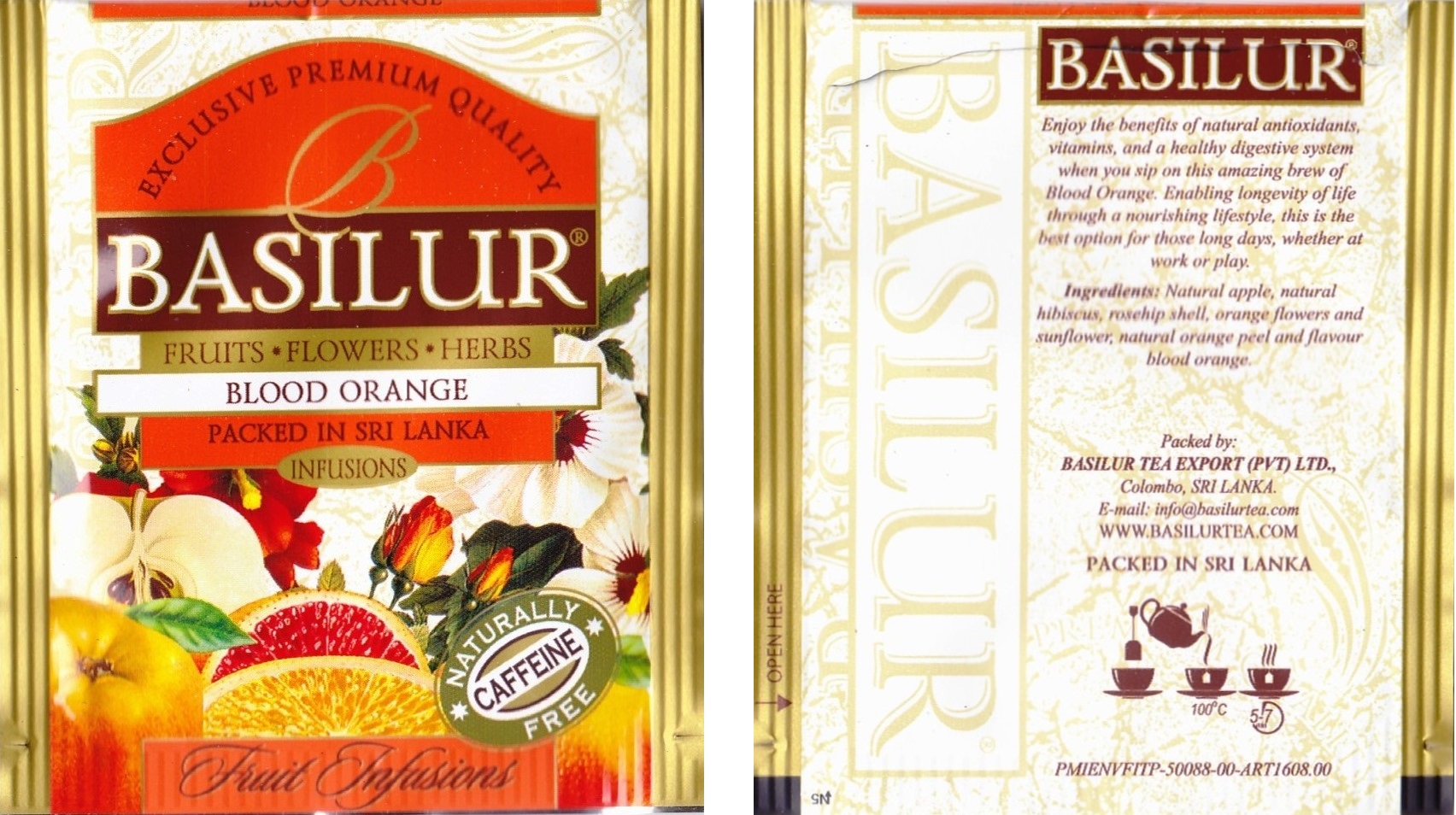 Basilur - Blood Orange (N5)