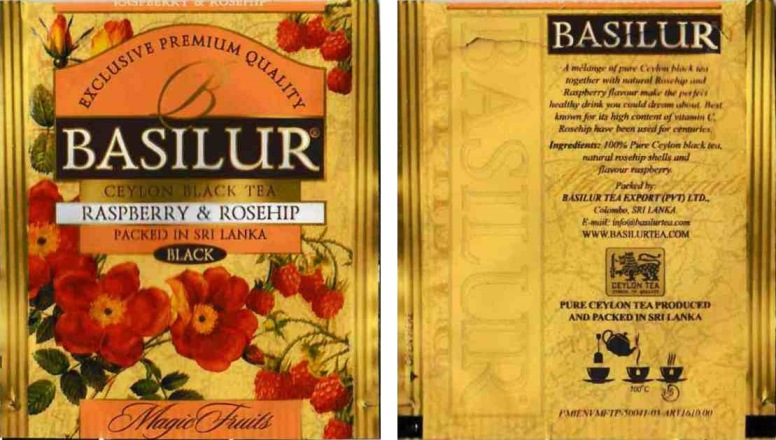 Basilur - Raspberry, rosehip (N5)