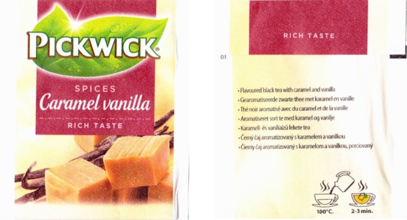 Pickwick - Caramel vanilla