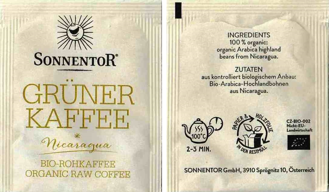 Sonnentor - Gruner Kaffee (2)