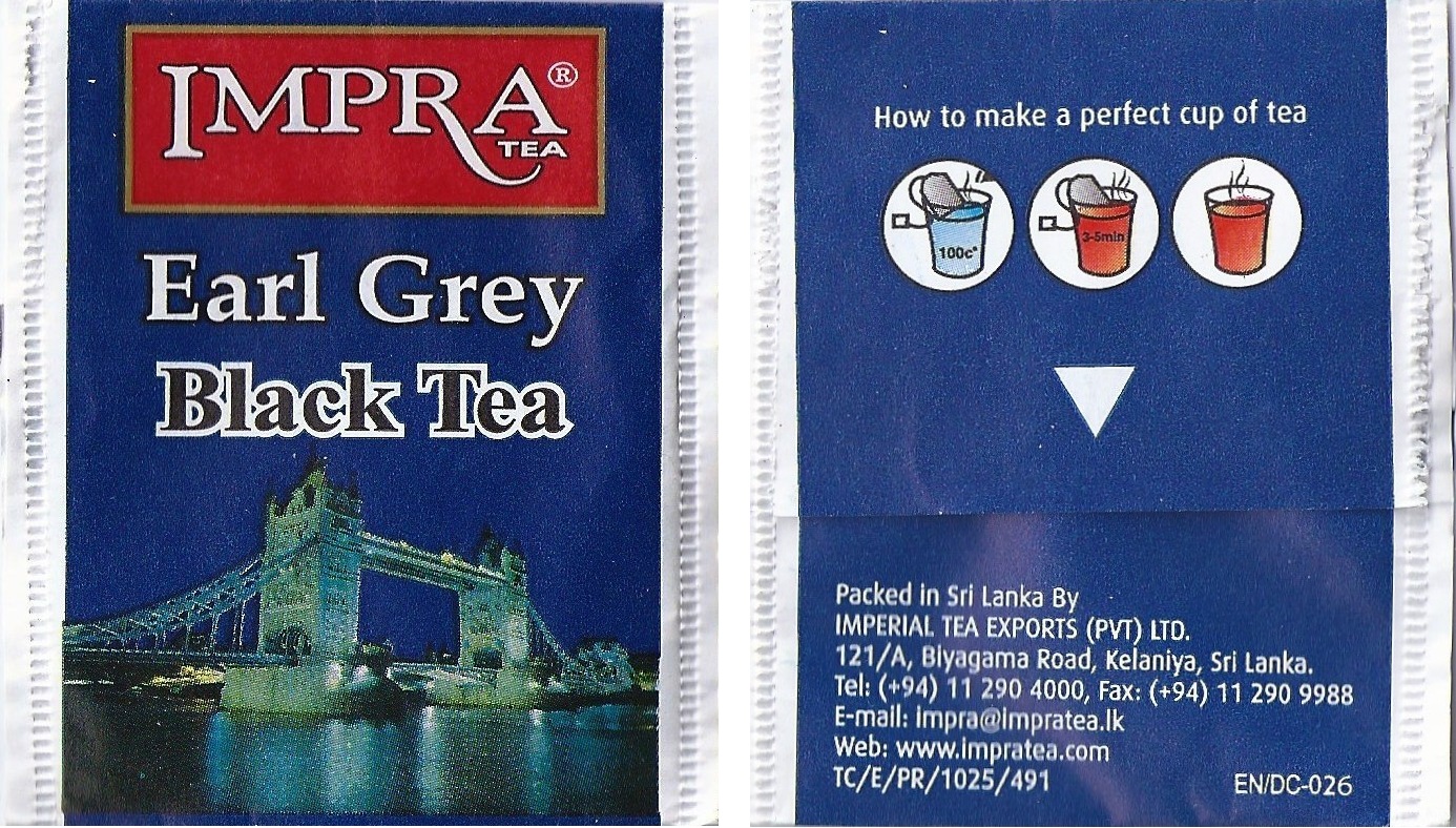 Impra - Earl Grey Black Tea