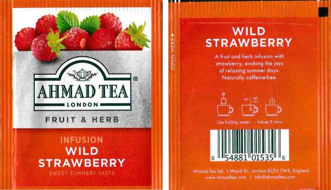 Ahmad Tea - Wild Strawberry