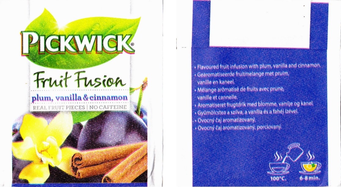 Pickwick - Fruit Fusion - Plum, vanilla, cinnamon