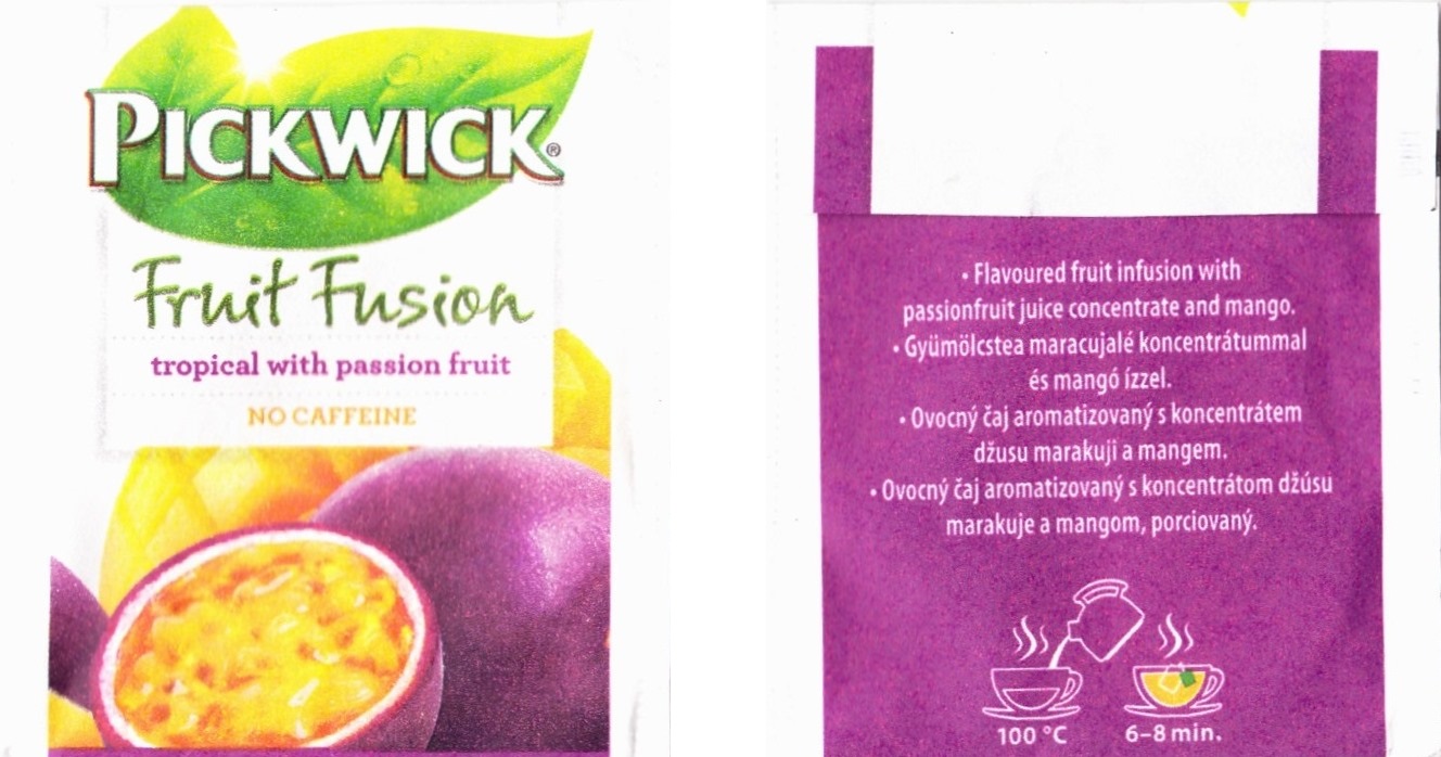 Pickwick - Fruit Fusion - Tropical with passion fruit