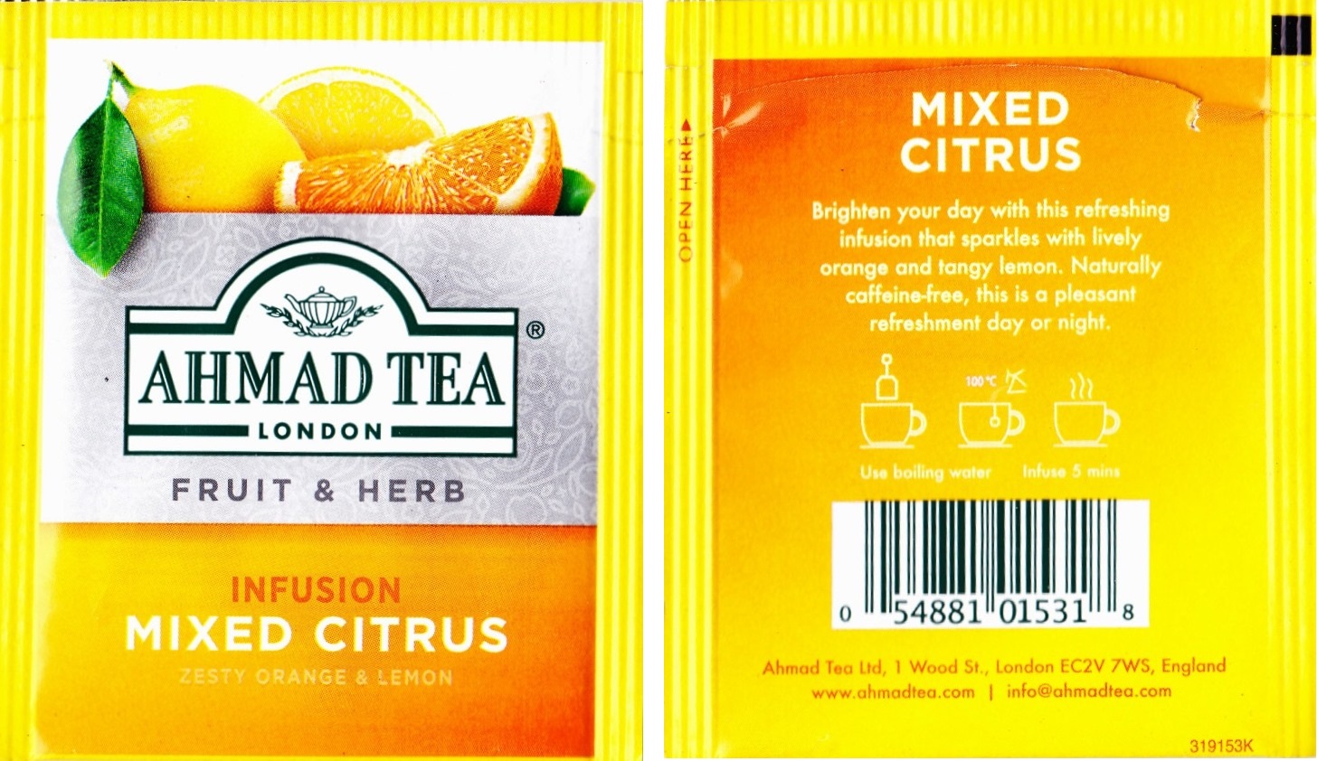Ahmad Tea - Mixed citrus1