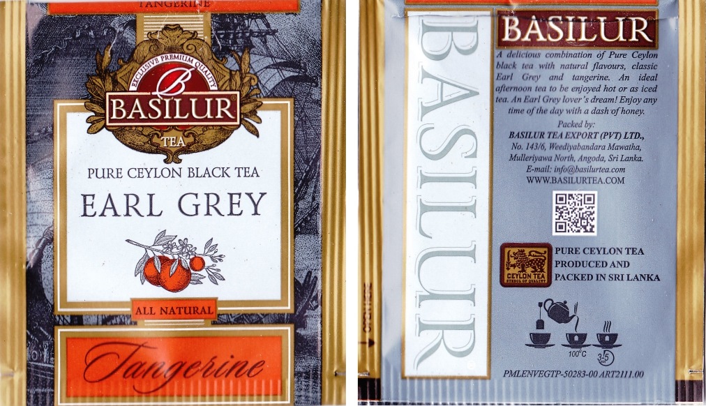 Basilur - Earl grey tangerine